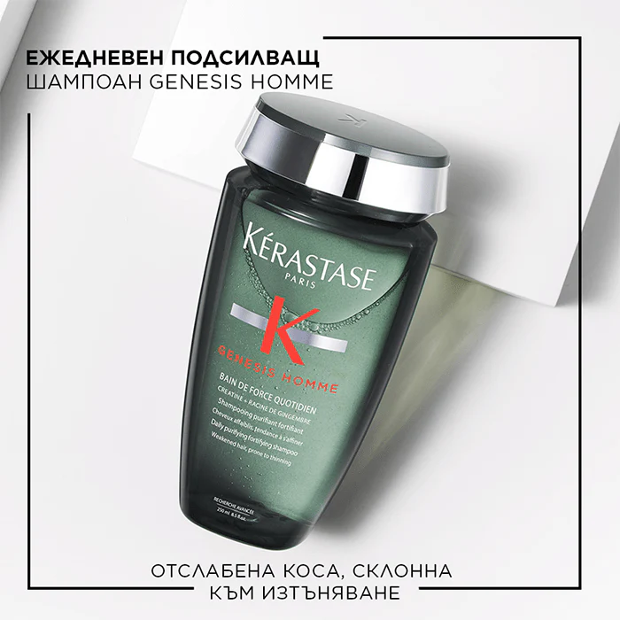 Ежедневен подсилващ шампоан за мъже 250 мл - Image 4