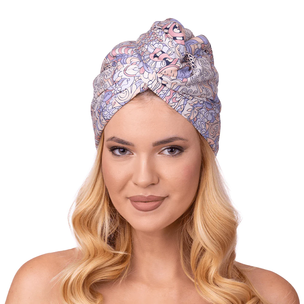 Кърпа за коса от сатен и микрофибър - Image 3