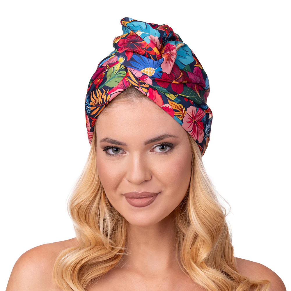 Кърпа за коса от сатен и микрофибър - Image 3