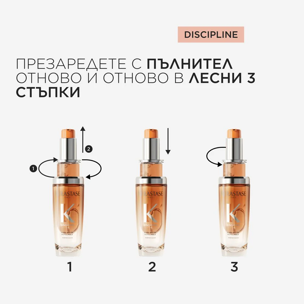 Пълнител олио за непокорнa косa 75 мл - Image 7