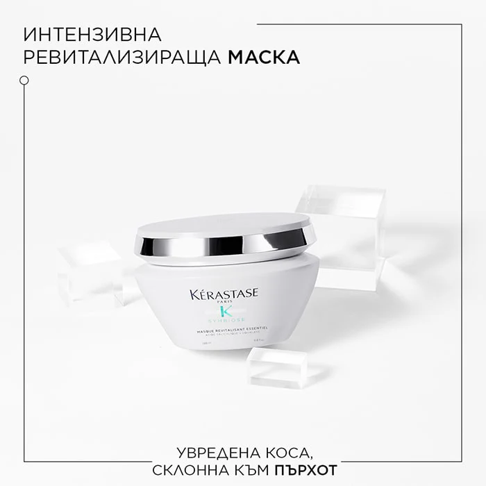 Ревитализираща маска за увредена коса склонна към пърхот 200 мл - Image 4