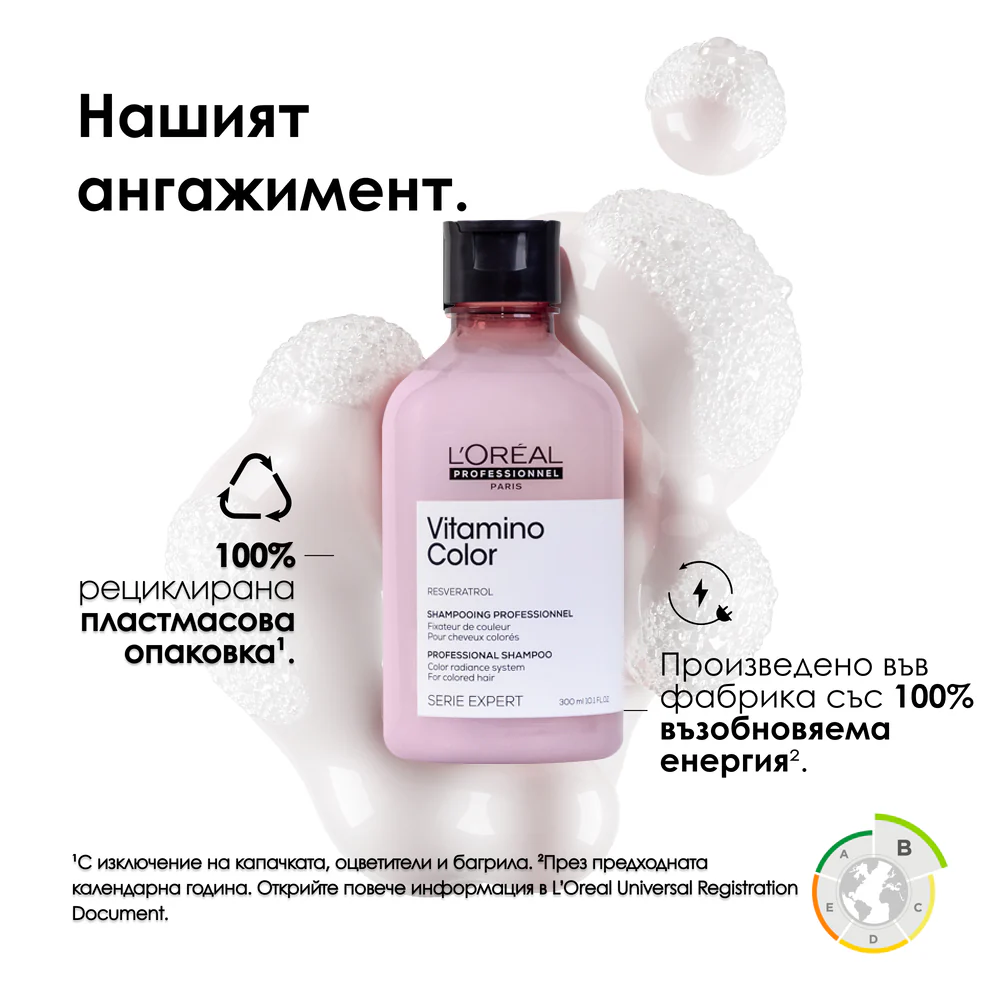 Озаряващ и подсилващ шампоан за боядисана коса 300 мл - Image 8