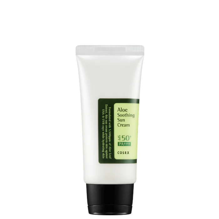 Слънцезащитен крем с алое вера 50 мл SPF50+ PA+++