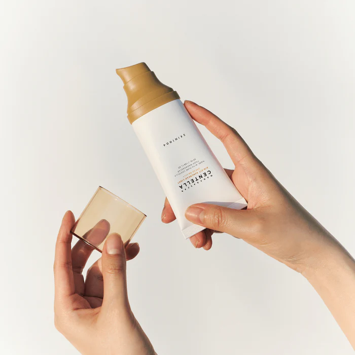 Слънцезащитен крем за лице SPF30 PA++++ с азиатска центела 50 мл - Image 2