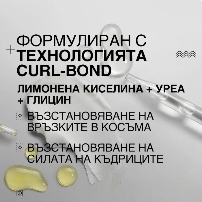 Възстановяваща грижа без изплакване за третирана и увредена къдрава коса 250 мл - Image 12